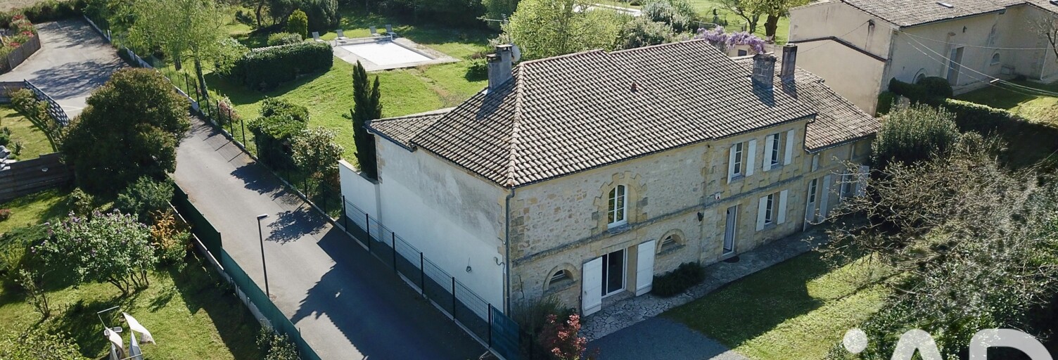 Maison 12 Pièces 323 m² à vendre à Saint-Médard-d'Eyrans (33650)