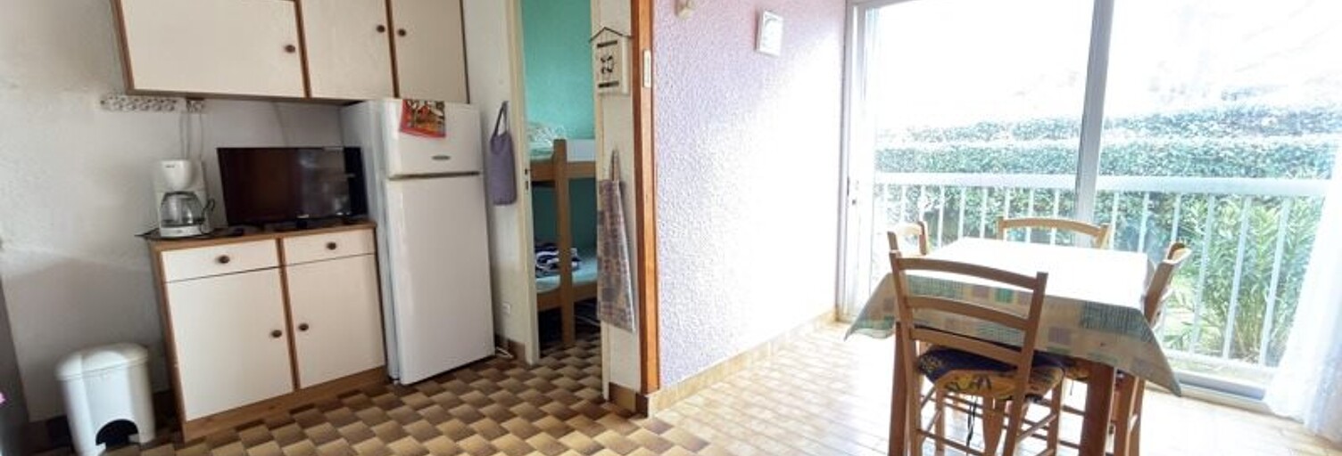 Appartement 2 Pièces 26 m² à vendre à Valras-Plage (34350)
