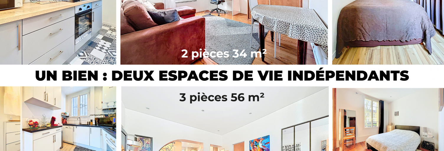 Appartement 5 Pièces 91 m² à vendre à Aulnay-sous-Bois (93600)