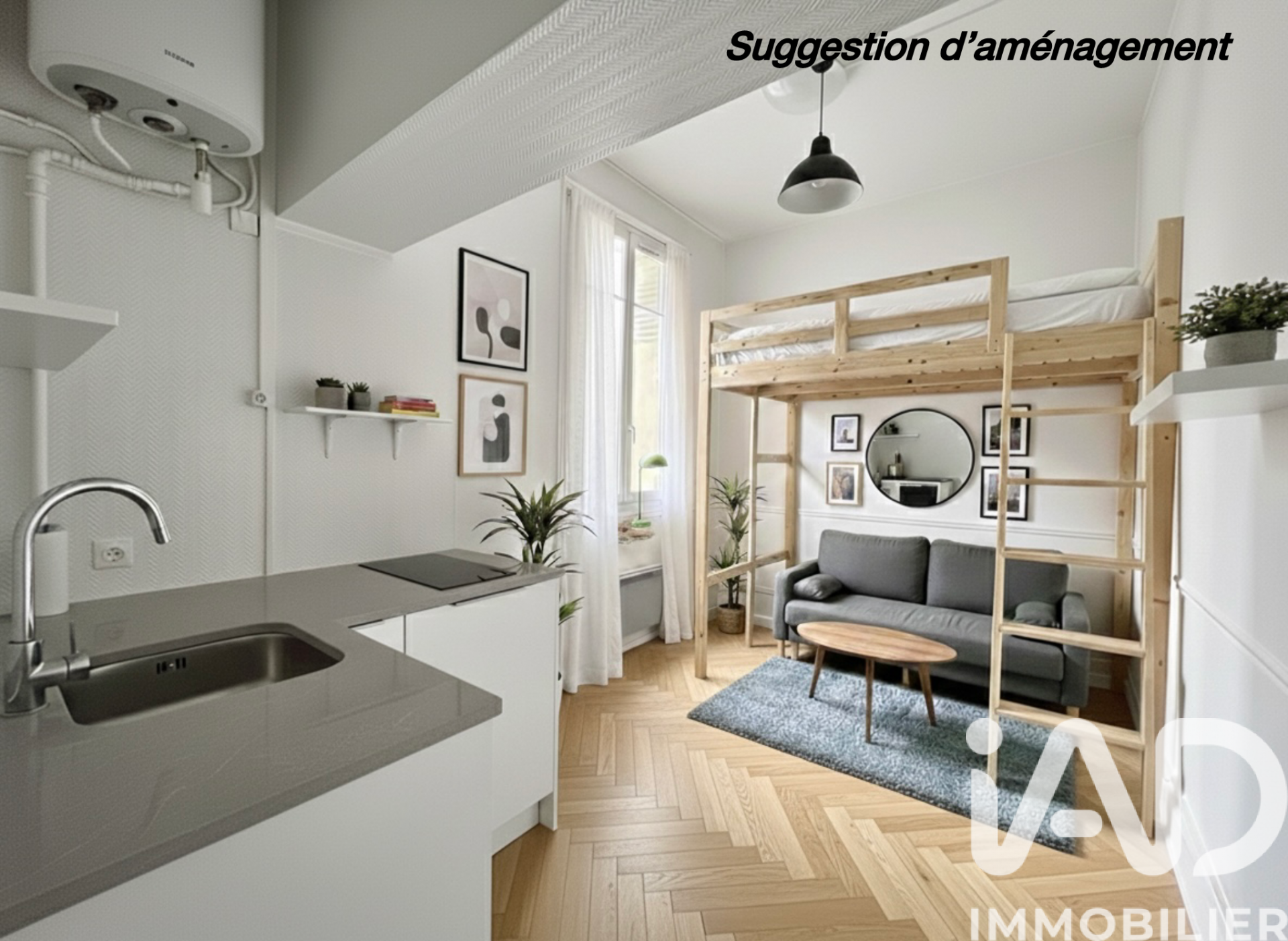 Appartement à vendre, 1 pièces, 17 m², Paris