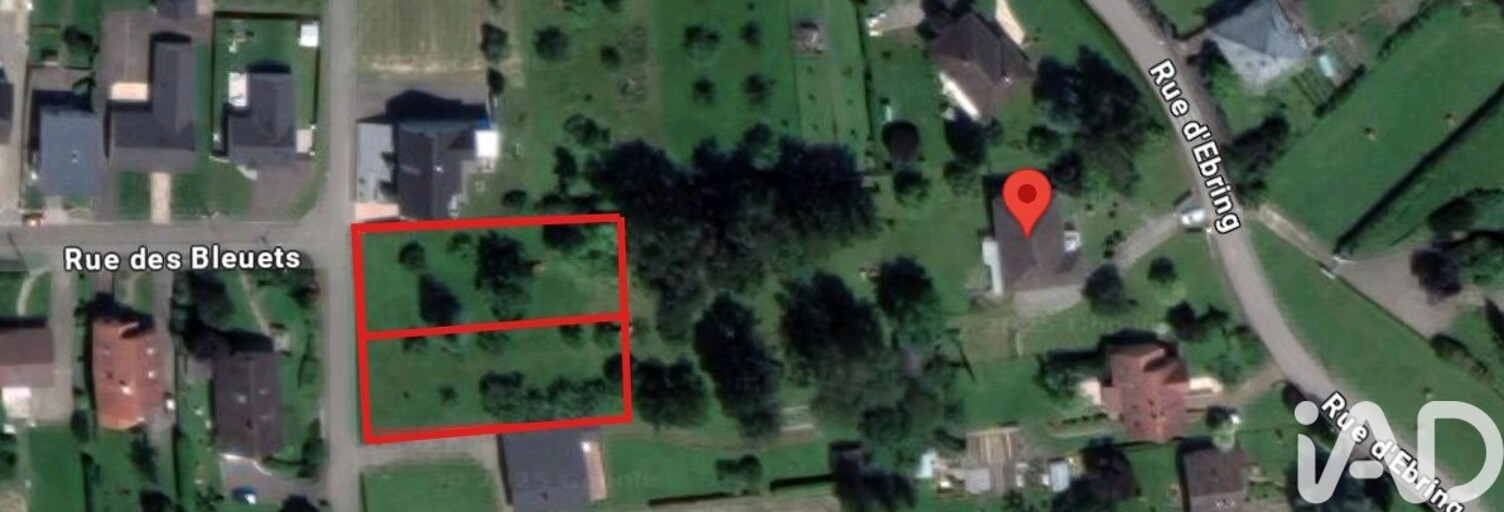 Terrain  2433 m² à vendre à Théding (57450)