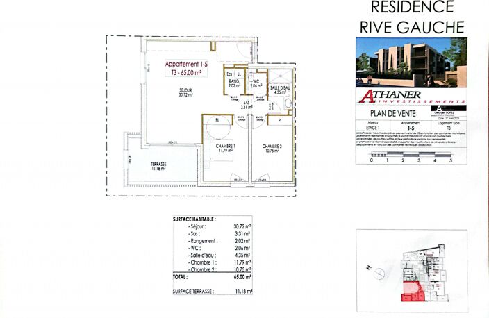Vente Appartement 3 pièces — photo 4