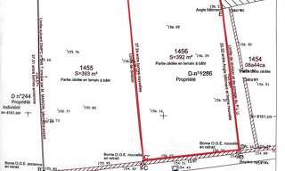 Terrain  392 m² à vendre à Villiers-Saint-Georges (77560)