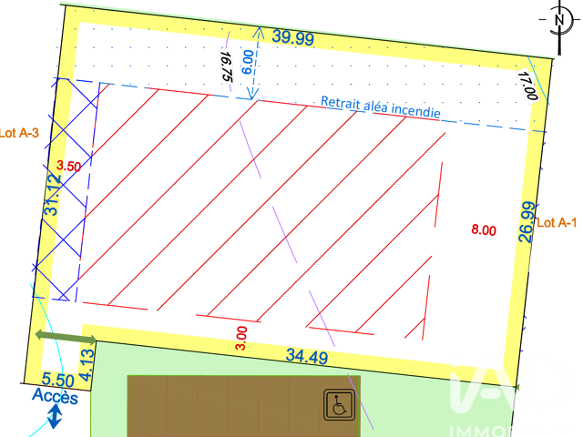 Vente Terrain 1 102 m&sup2; — photo du bien
