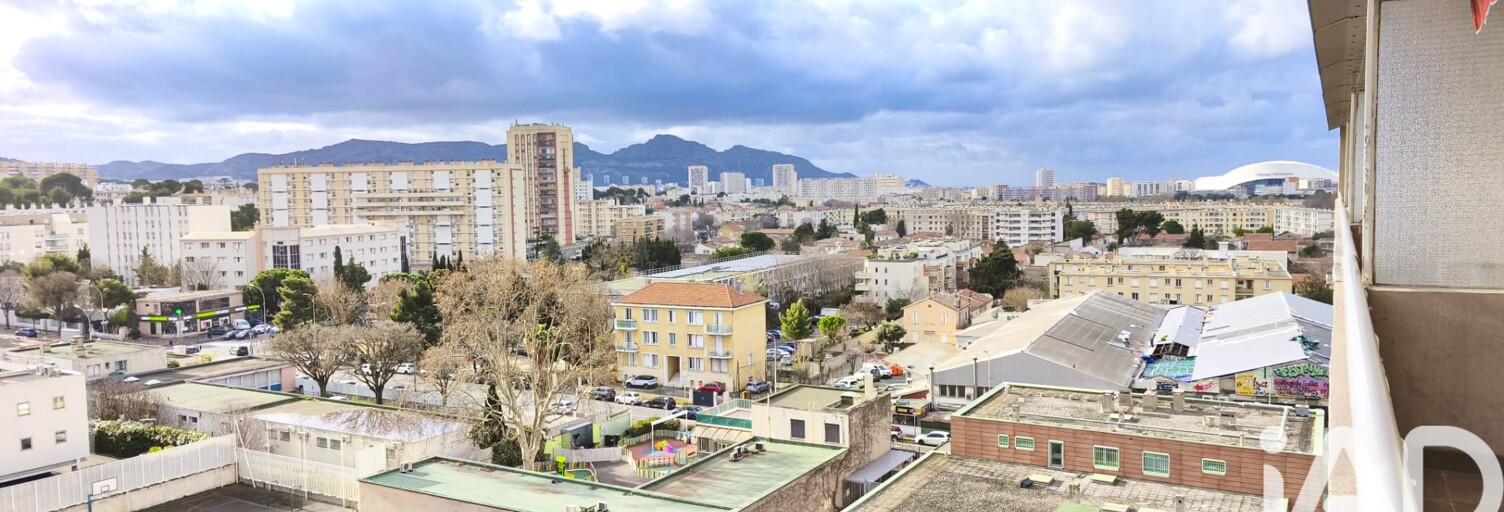 Appartement 3 Pièces 57 m² à vendre à Marseille 10 (13010)