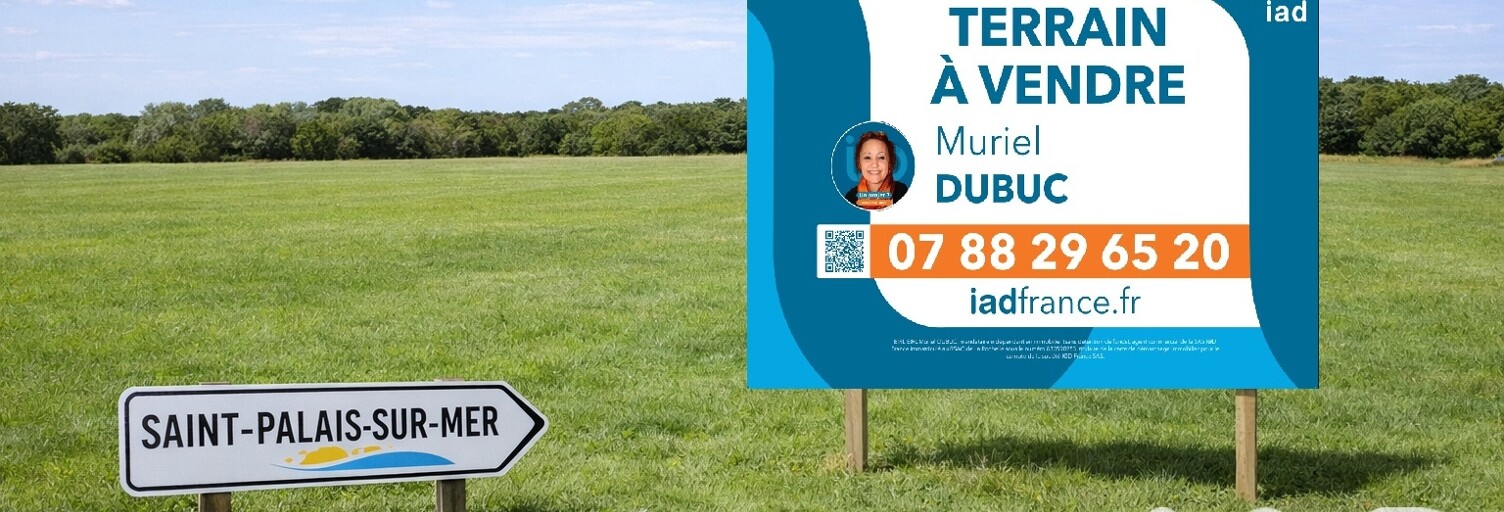Terrain  1418 m² à vendre à Saint-Palais-sur-Mer (17420)