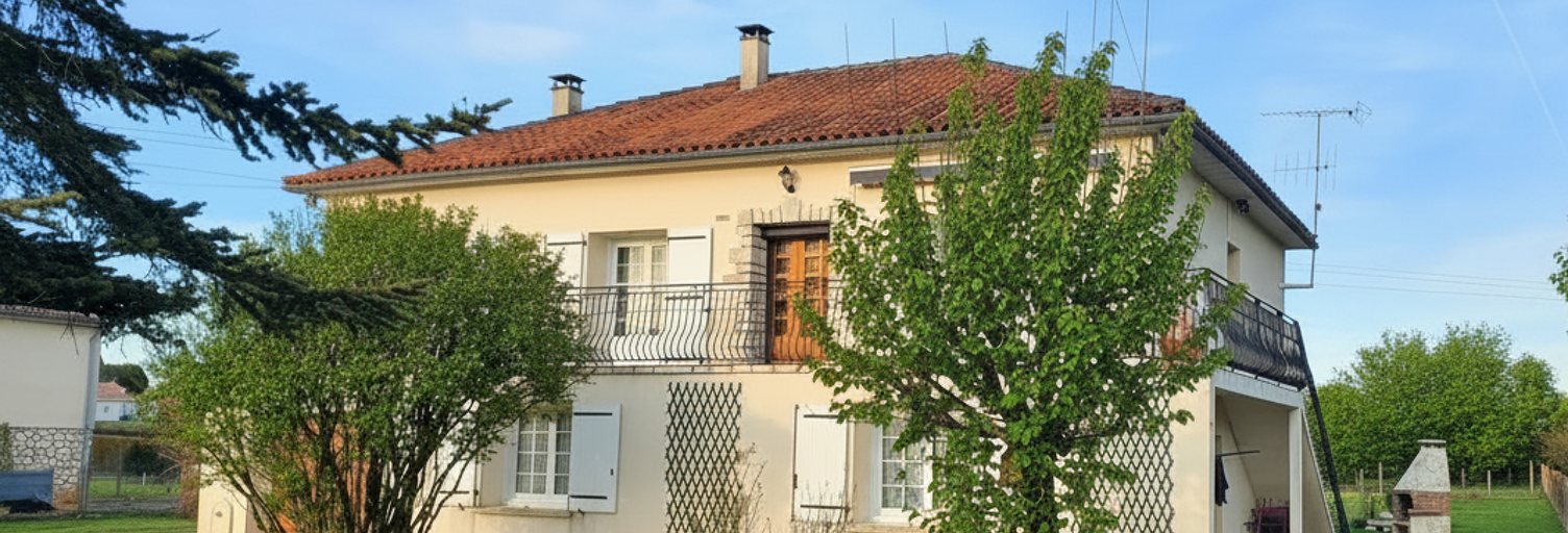 Maison 8 Pièces 200 m² à vendre à Chasseneuil-sur-Bonnieure (16260)