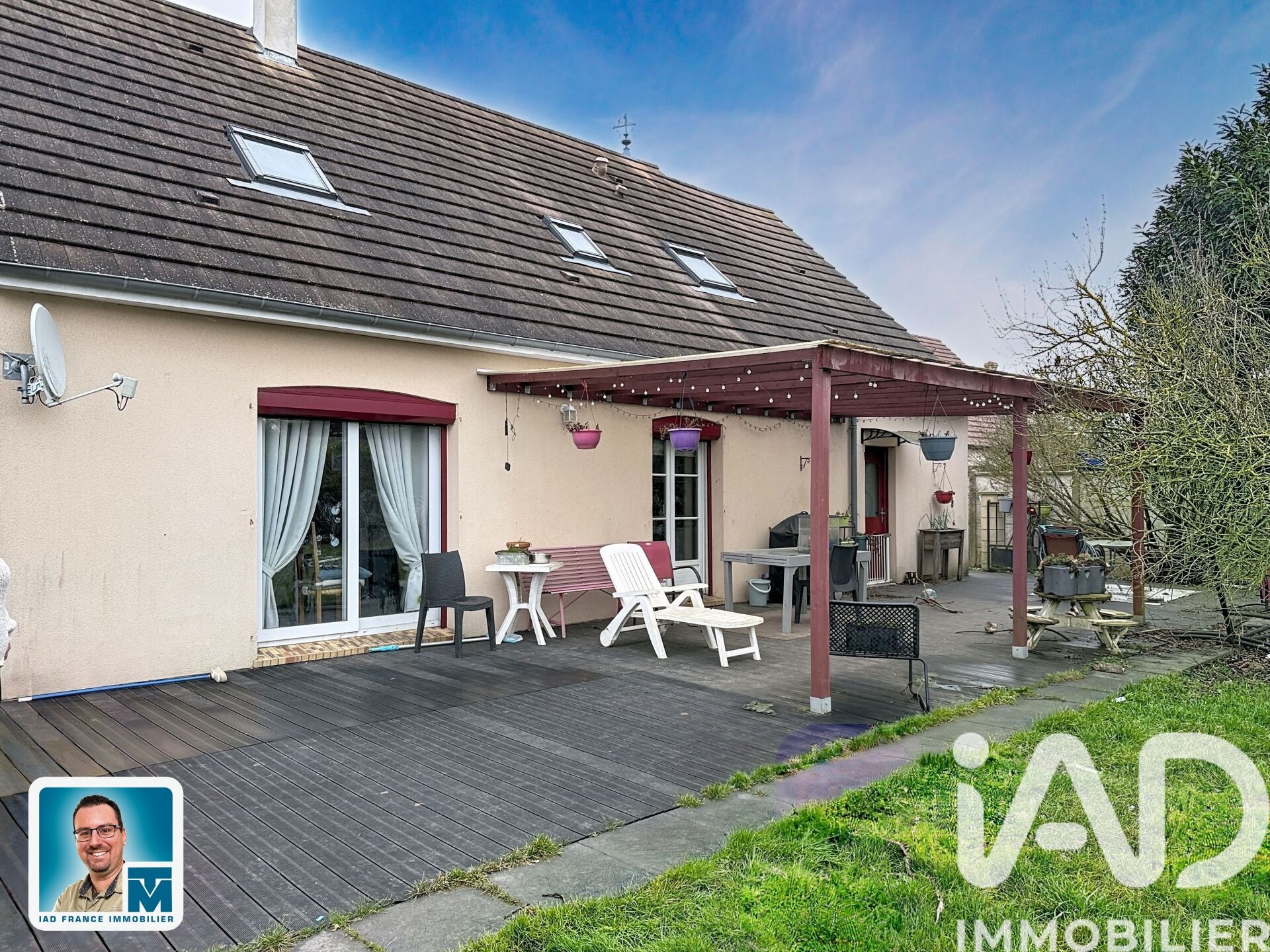 Houville-La-Branche - 119m² - 5p. - 4ch.