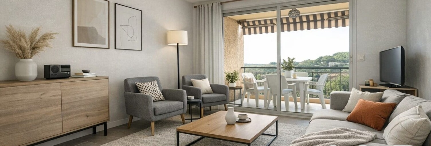 Appartement 2 Pièces 47 m² à vendre à Vence (06140)