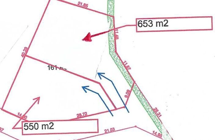 Vente Terrain 653 m&sup2; — photo 2