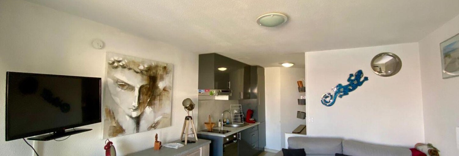 Appartement 2 Pièces 26 m² à vendre à Le Barcarès (66420)