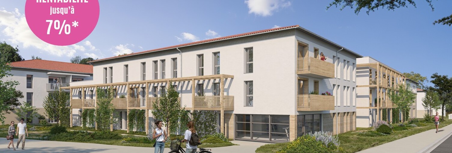 Appartement neuf T1, T2, T3 Pièce 18 à 63 m² à vendre à Niort (79000)