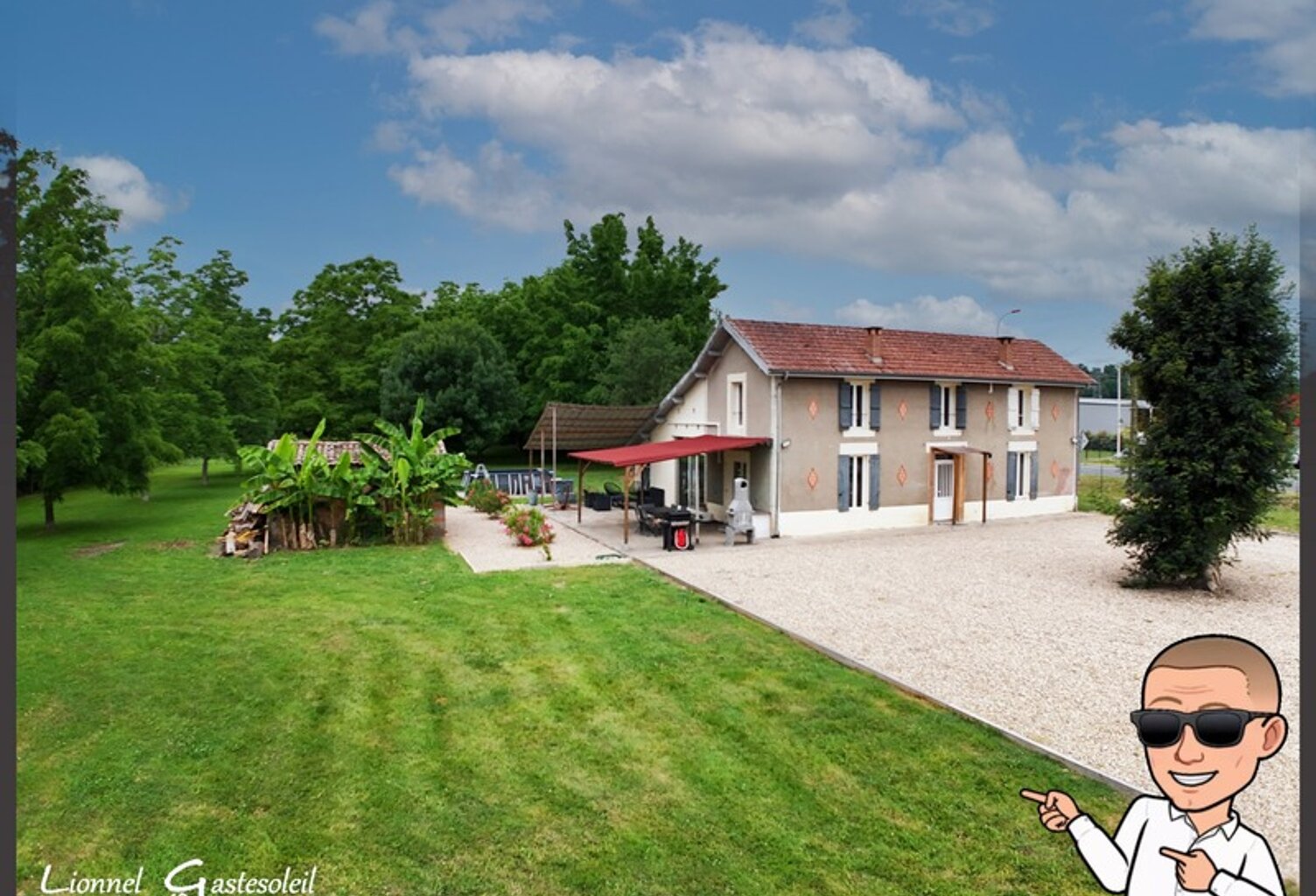 Maison 7pièces  4 chambres en pierre, Charme, espace et possibilités d’aménagement à SAINT ANTOINE DE BREUILH (24) — photo 1