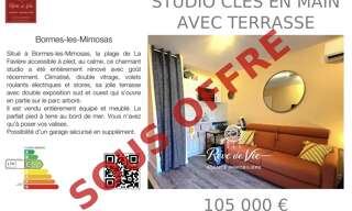 Appartement 1 Pièce 16 m² à vendre à Bormes-les-Mimosas (83230)