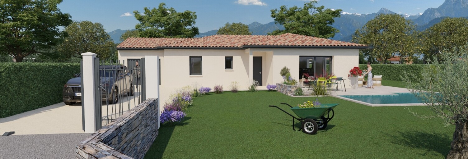 Maison 93 m² à construire Eurre (26400)