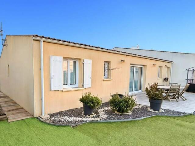 Maison plain-pied 114 m² – 4 chambres – Piscine chauffée – Angliers (20 min La Rochelle) — photo du bien
