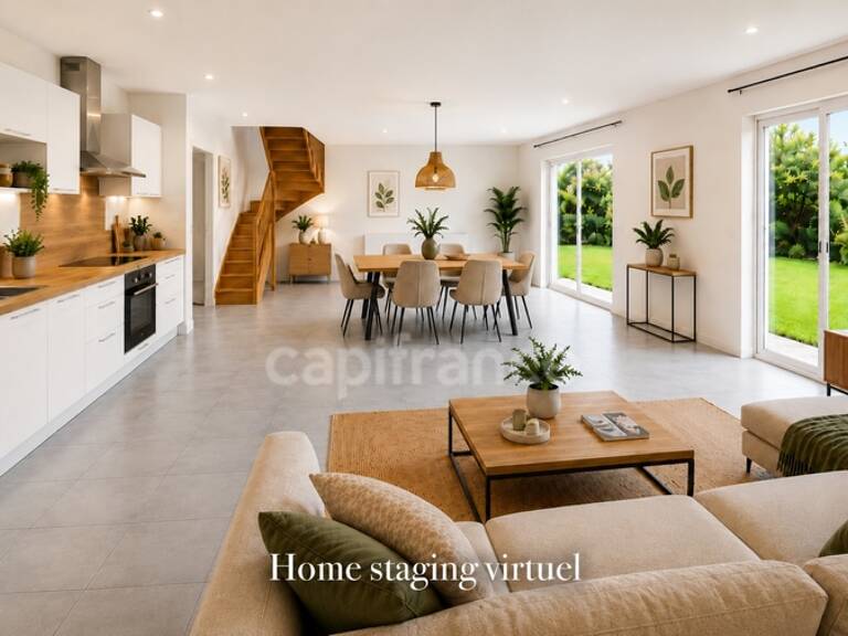 À vendre - (35) Ille-et-Vilaine - Liffré, à environ 20 km de Rennes - Maison - P6 - 5 chambres - 116,70 mètres carrés - Terrain 337 m² - garage – jardin — photo 1