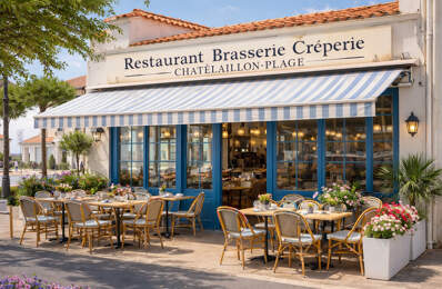 FONDS DE COMMERCE RESTAURANT BRASSERIE CREPERIE A VENDRE VILLE BALNEAIRE EMPLACEMENT PREMIMIUM AVEC VENTE DES MURS INDISSOCIALES — photo du bien
