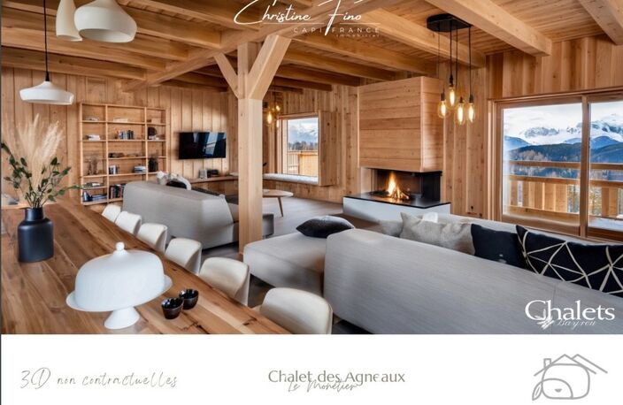 SERRE CHEVALIER - LE MONETIER LES BAINS Chalet des Agneaux — photo 2