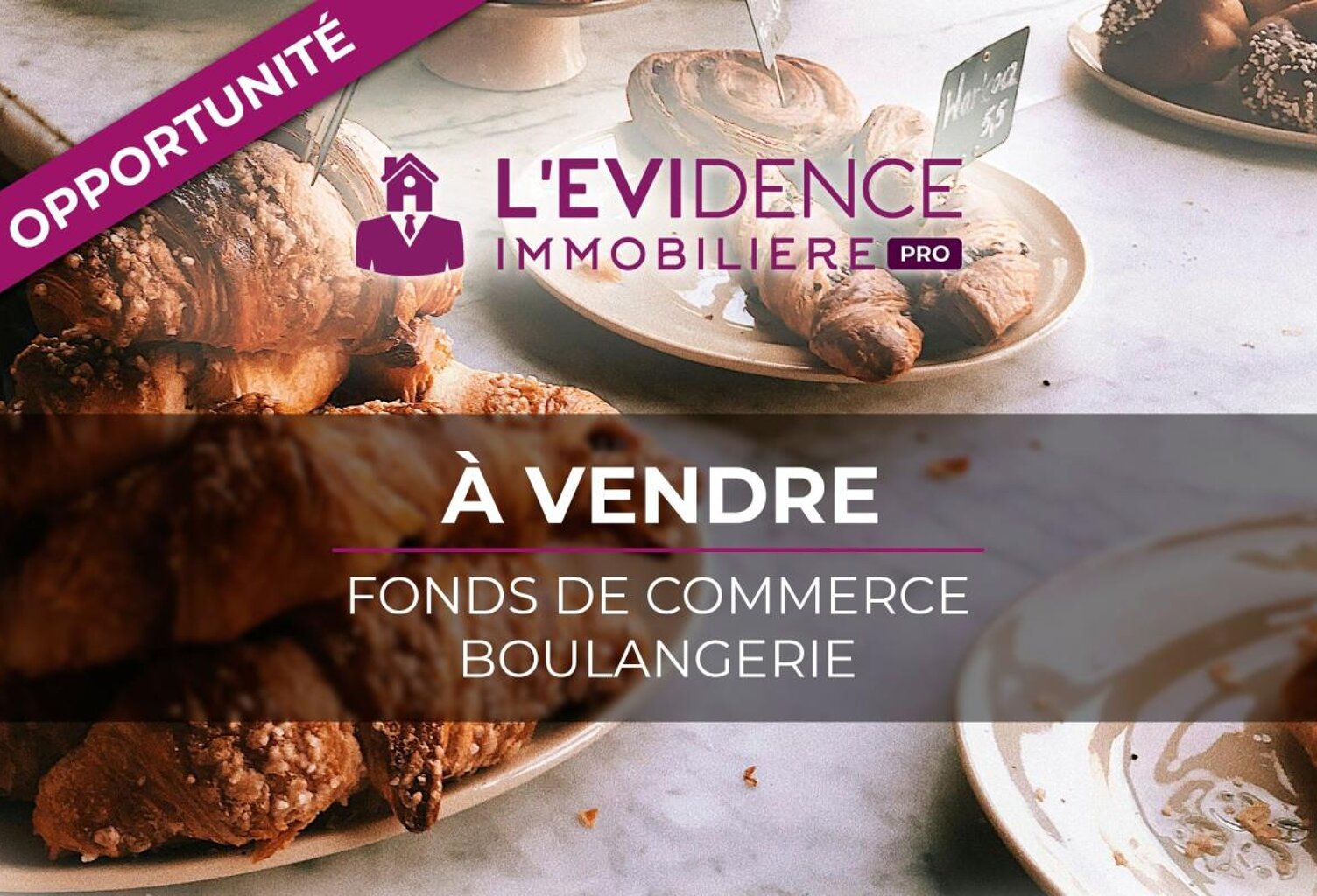 À vendre fonds de commerce de boulangerie,pâtisserie,snacking.
Opportunité — photo 1