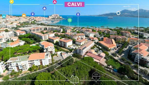 Appartement 3 pièces  à vendre Calvi 20260