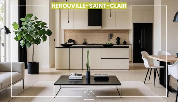 Appartement 3 pièces  à vendre Hérouville-Saint-Clair 14200