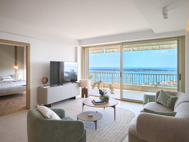 Appartement d'Exception avec Vue Mer Panoramique La Californie, Cannes — photo du bien