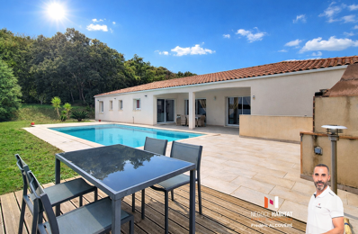 À vendre   Villa de plain-pied avec appartement T2  piscine — photo du bien