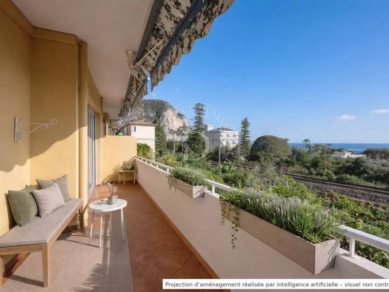 3 pièces de 90 m2 avec terrasse, vue mer et parking — photo 1