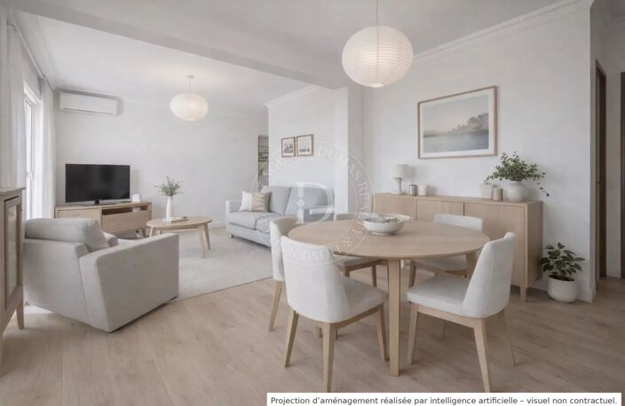 3 pièces de 90 m2 avec terrasse, vue mer et parking — photo 4