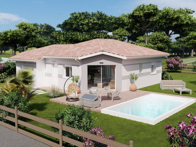 Projet pour une belle petite maison avec garage aux portes de Mont de Marsan — photo 1