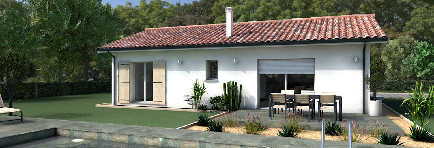 Maison 80 m² à construire Saint-Avit (40090)