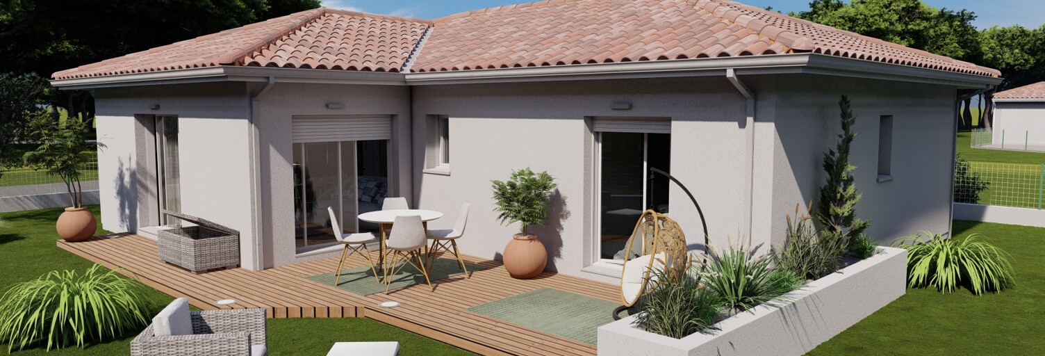 Maison 87 m² à construire Saint-Avit (40090)