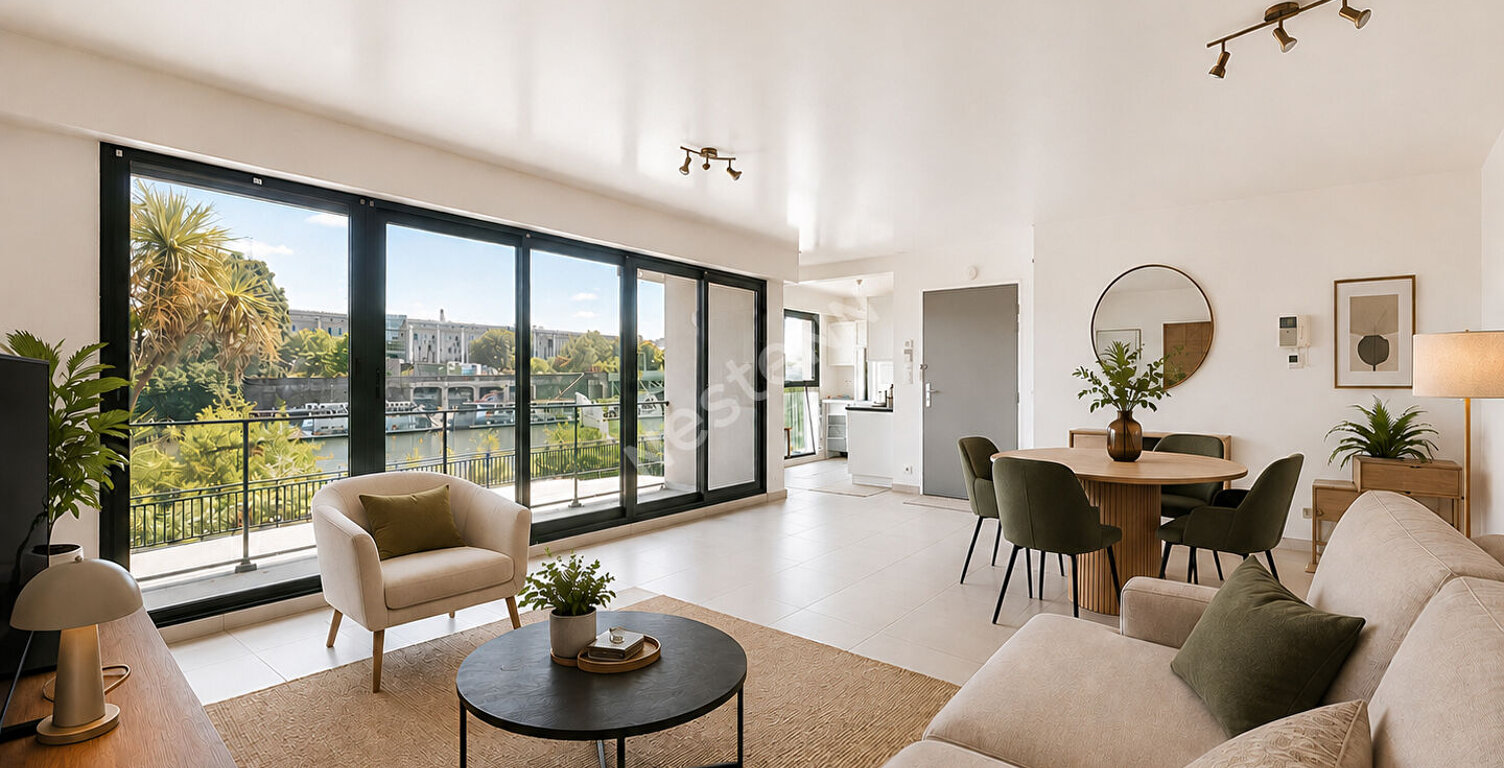 Nantes Saint-Félix - Appartement T3 Nantes vue Erdre avec box et place de parking — photo 1