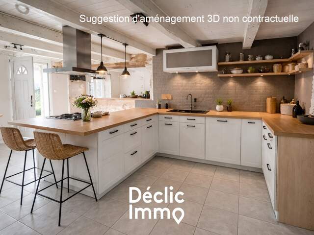 Maison en pierre de 160 m² avec fort potentiel — photo du bien
