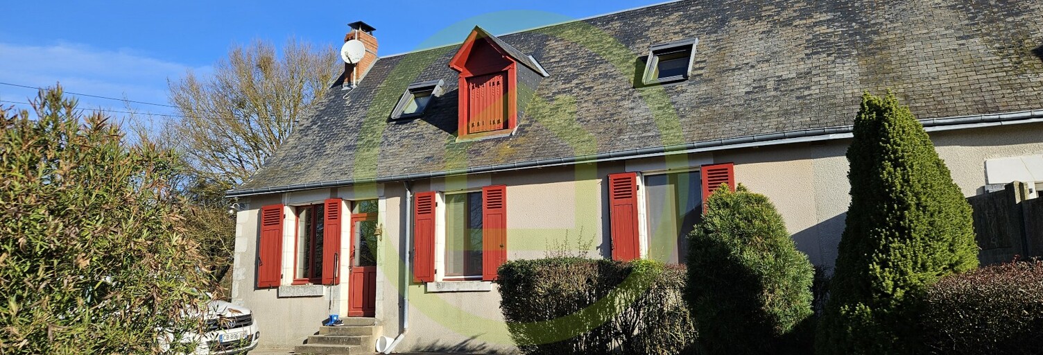 Maison 5 Pièces 96 m² à vendre à Paulnay (36290)