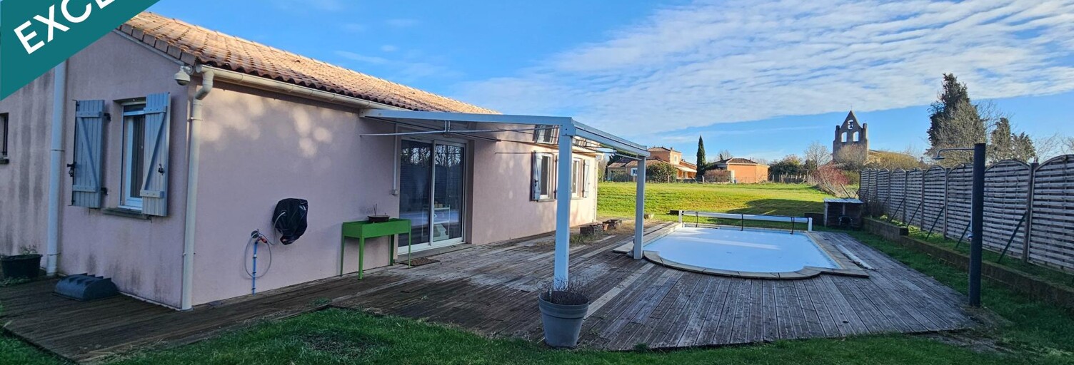 Maison 4 Pièces 91 m² à vendre à Monclar-de-Quercy (82230)