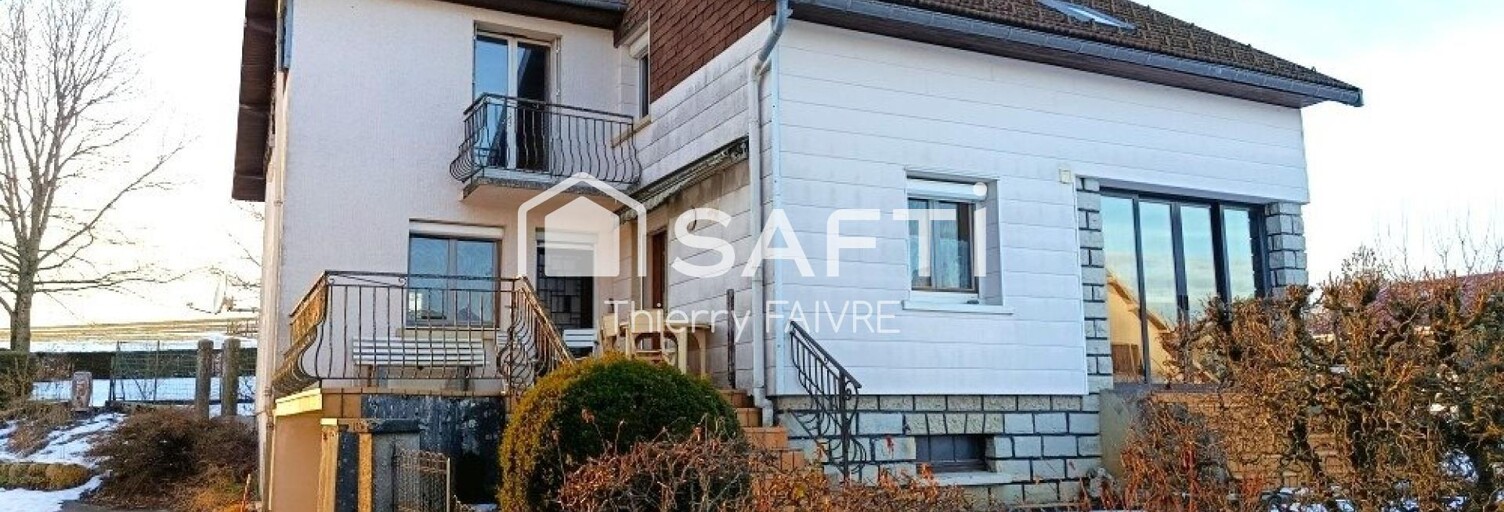 Maison 6 Pièces 130 m² à vendre à Censeau (39250)