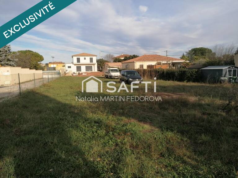 34800 CANET TERRAIN CONSTRUCTIBLE 950 M2 VIABILISE — photo 1