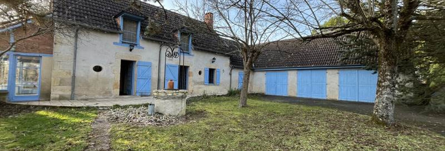 Maison 7 Pièces 189 m² à vendre à Parnay (18130)