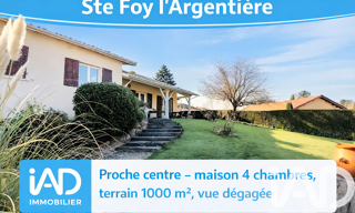 Maison 5 Pièces 125 m² à vendre à Sainte-Foy-l'Argentière (69610)