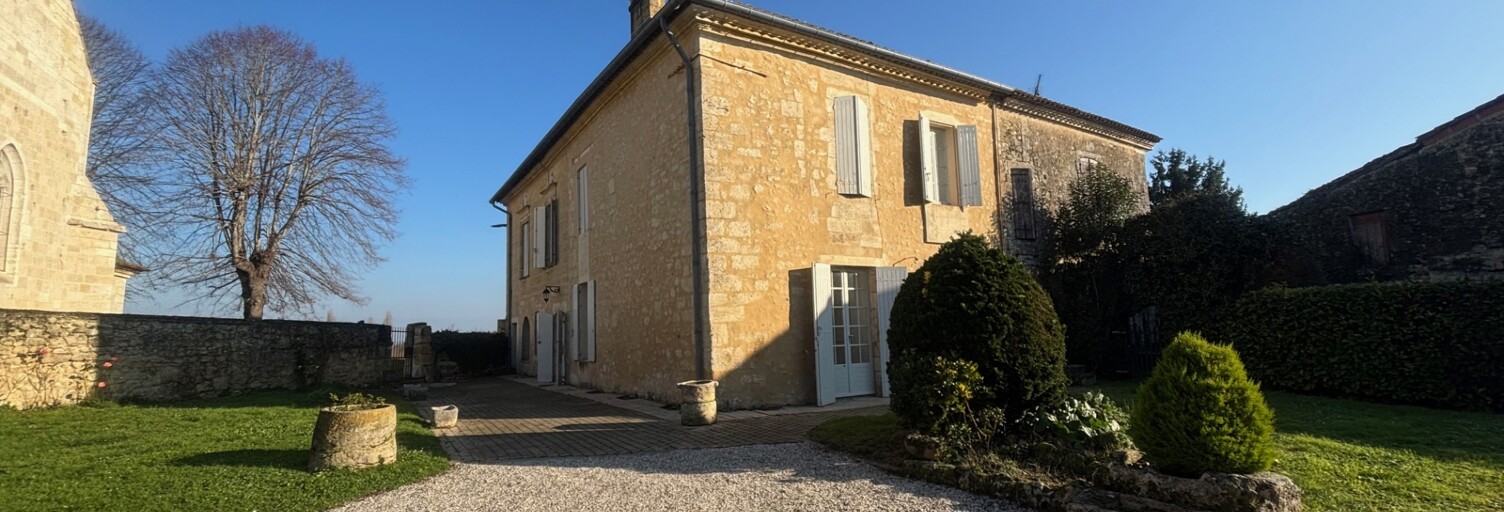 Maison 9 Pièces 185 m² à vendre à Nérigean (33750)