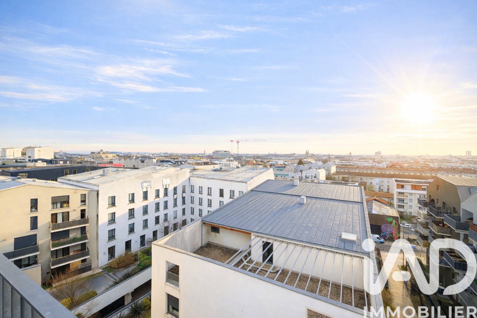 Bordeaux - 61m² - 3p. - 2ch.