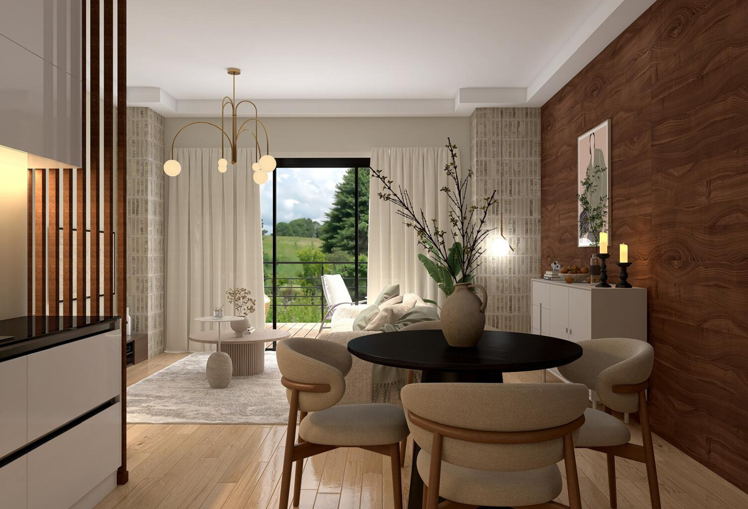 Appartement T3 - terrasse et parking - 58,45m2 — photo 1