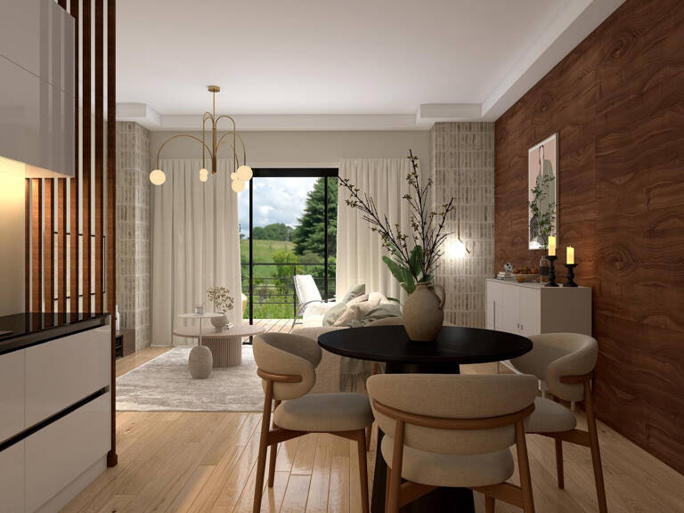 Appartement T3 - terrasse et parking - 58,45m2 — photo 1