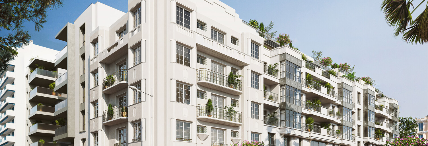Appartement neuf T1, T2, T3, T4 Pièce 25 à 107 m² à vendre à Antibes (06600)