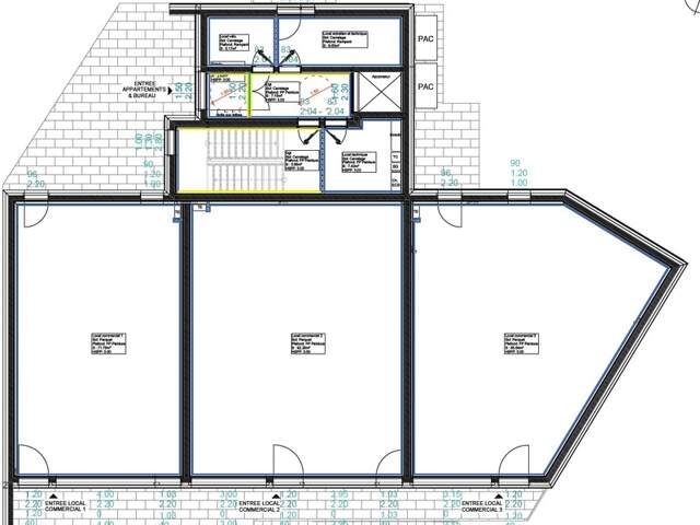 ''LES BUREAUX ET LOGEMENTS DE FERDINAND'' BRIANCON  CENTRE VILLE LOCAL COMMERCIAL 2 — photo du bien