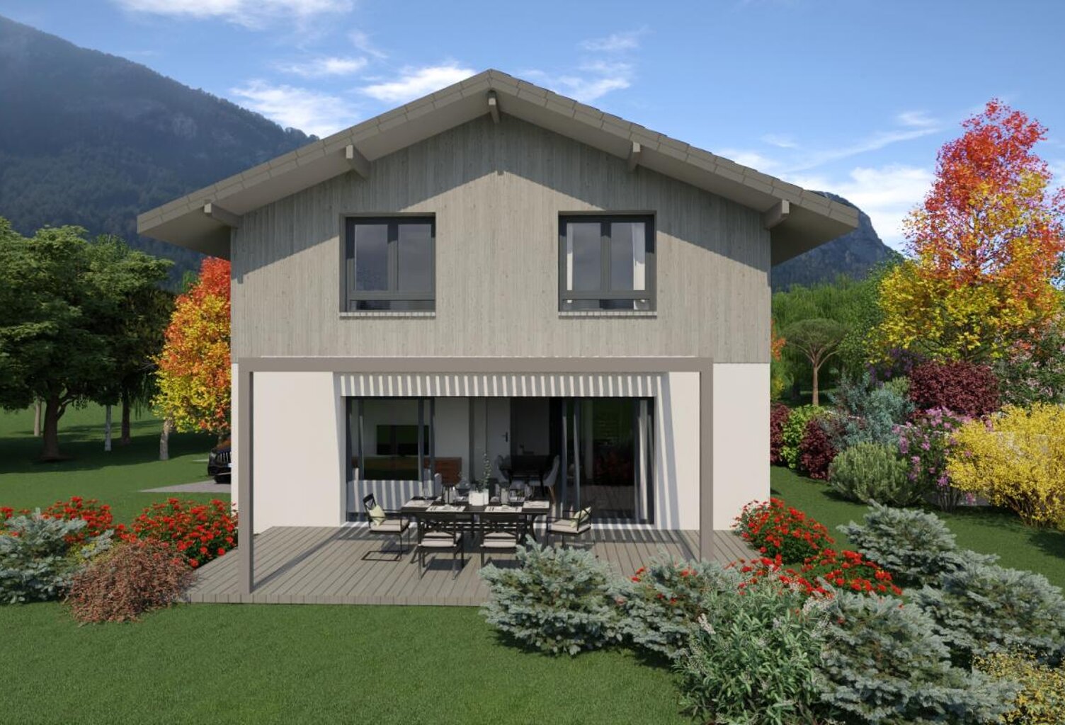 PORTE DE SAVOIE - Maison 100 m² 4 CH — photo 1