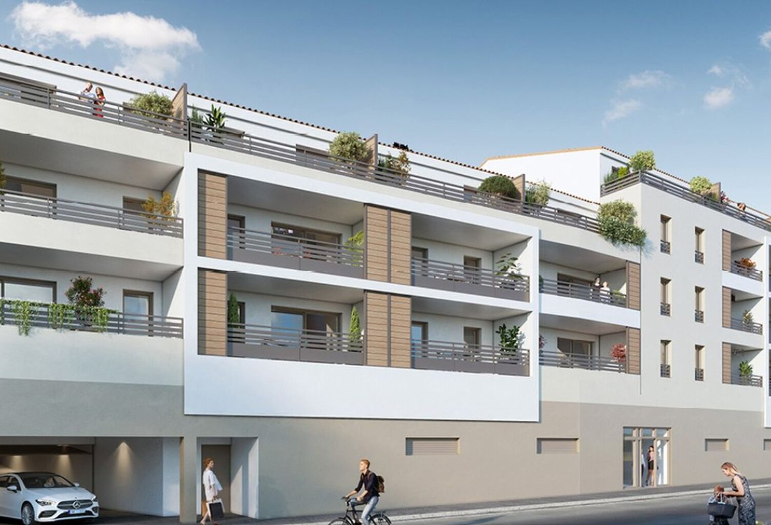 Appartement T2 neuf avec terrasse et parking — photo 1