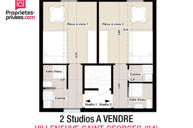 Appartement 2 pièces 130000 €